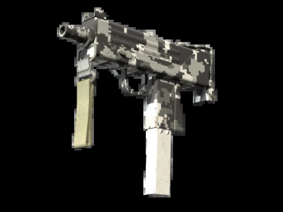 Сувенирный MAC-10 | Пиксельный камуфляж «Город» (После полевых испытани?
