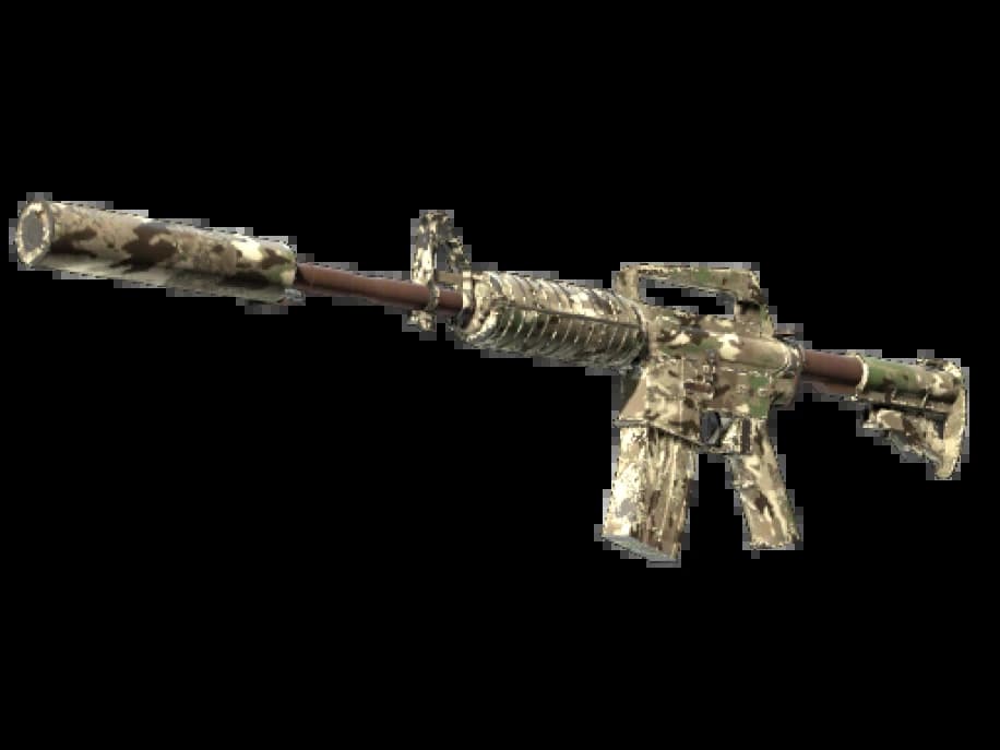 M4A1-S | Смешанный камуфляж (Поношенное)