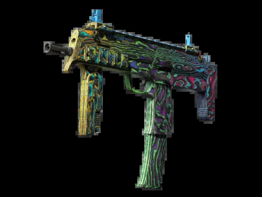 MP7 | Неоновая фанера (После полевых испытаний)