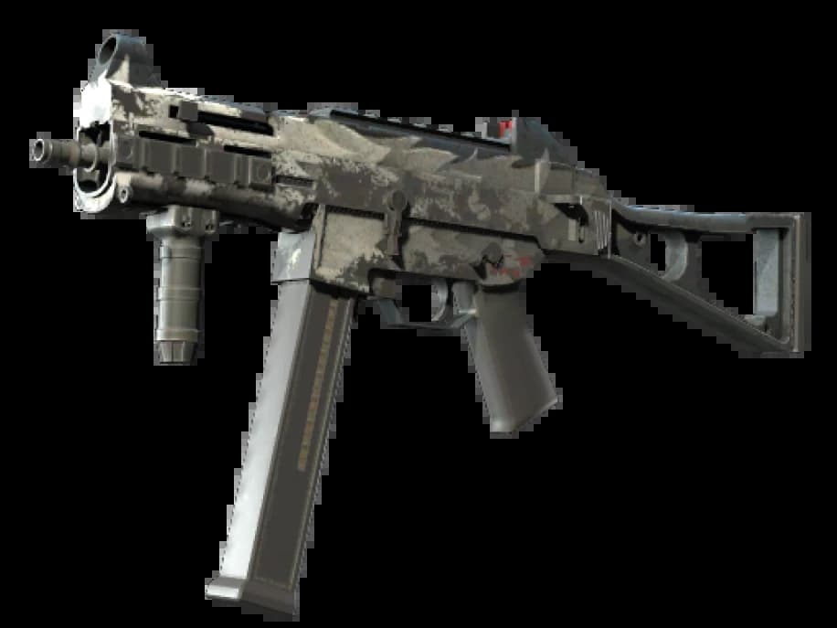 UMP-45 | Арктический волк (Закалённое в боях)