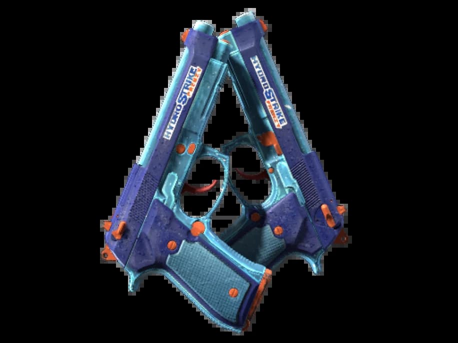 Dual Berettas | Гидрострелы (После полевых испытаний)