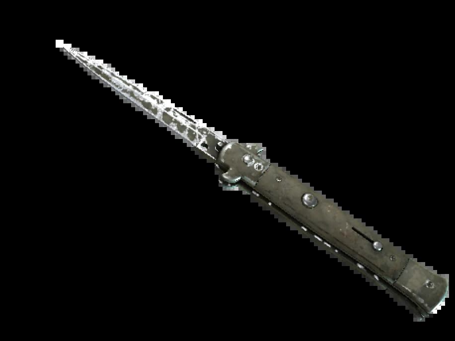 ★ StatTrak™ Стилет | Африканская сетка (Закалённое в боях)