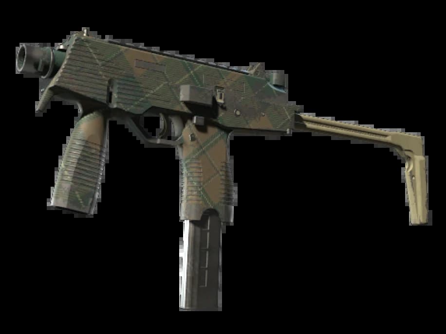 MP9 | Зеленая клетка (Поношенное)