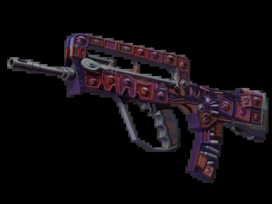 FAMAS | Быстрые движения глаз (Поношенное)