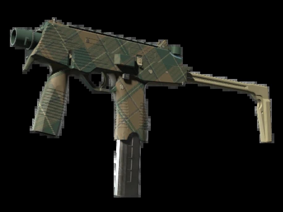 MP9 | Зеленая клетка (Немного поношенное)