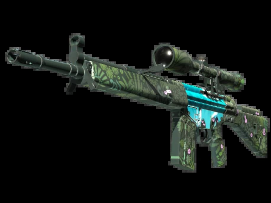 StatTrak™ G3SG1 | Поляна грёз (Немного поношенное)
