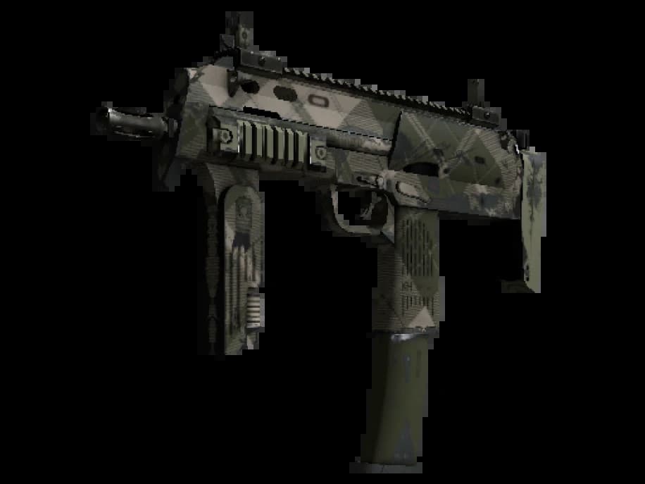 MP7 | Оливковая клетка (После полевых испытаний)