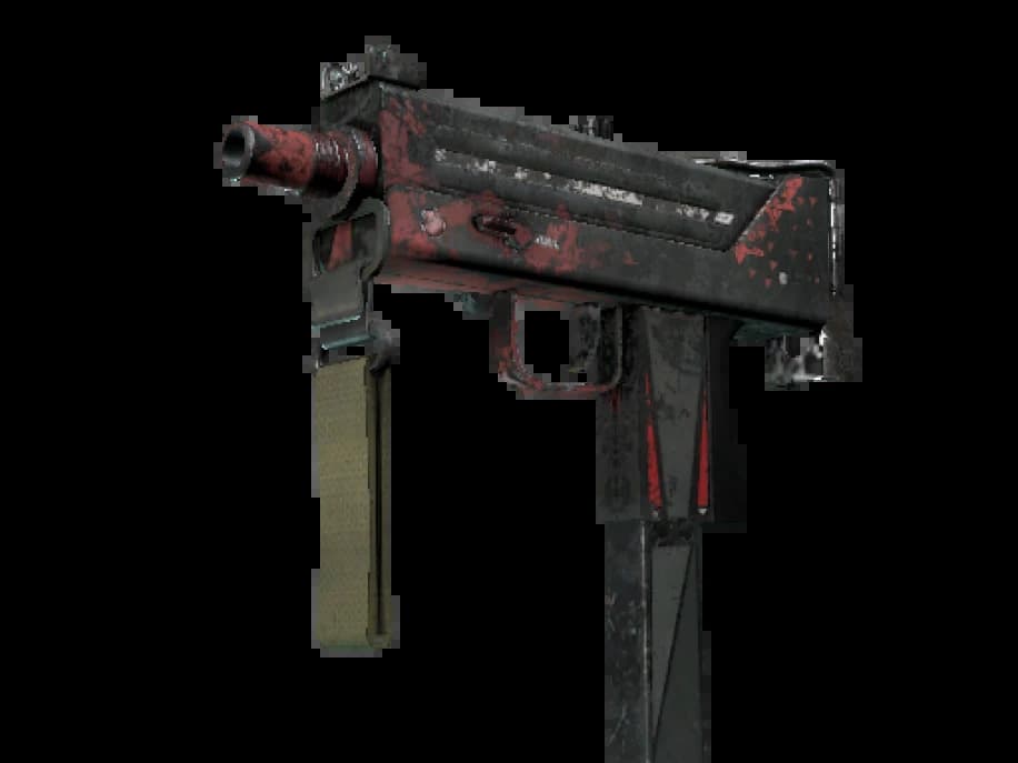 StatTrak™ MAC-10 | Клочья (Закалённое в боях)