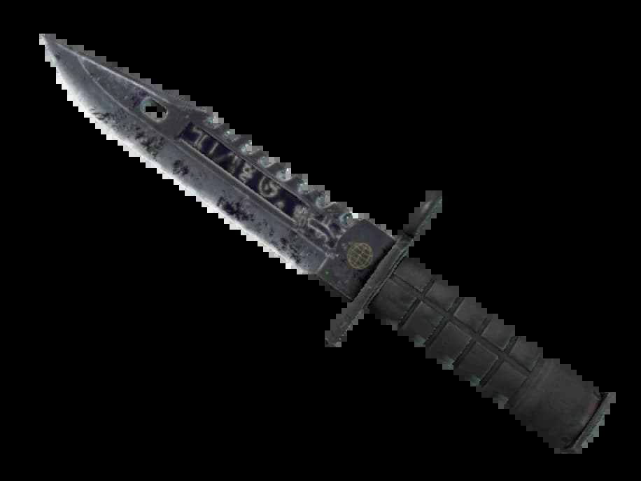 ★ StatTrak™ Штык-нож M9 | Ручная роспись (Закалённое в боях)