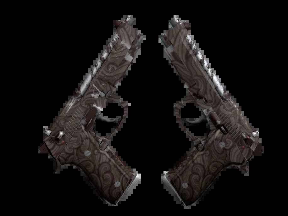 Dual Berettas | Погребальный костёр (Поношенное)