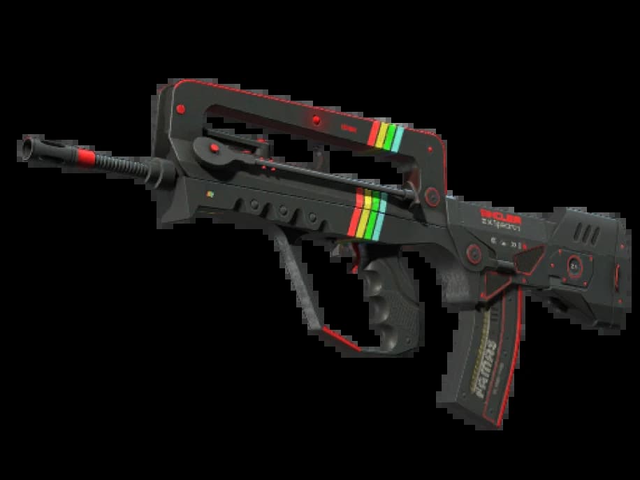 StatTrak™ FAMAS | ZX Spectron (Закалённое в боях)