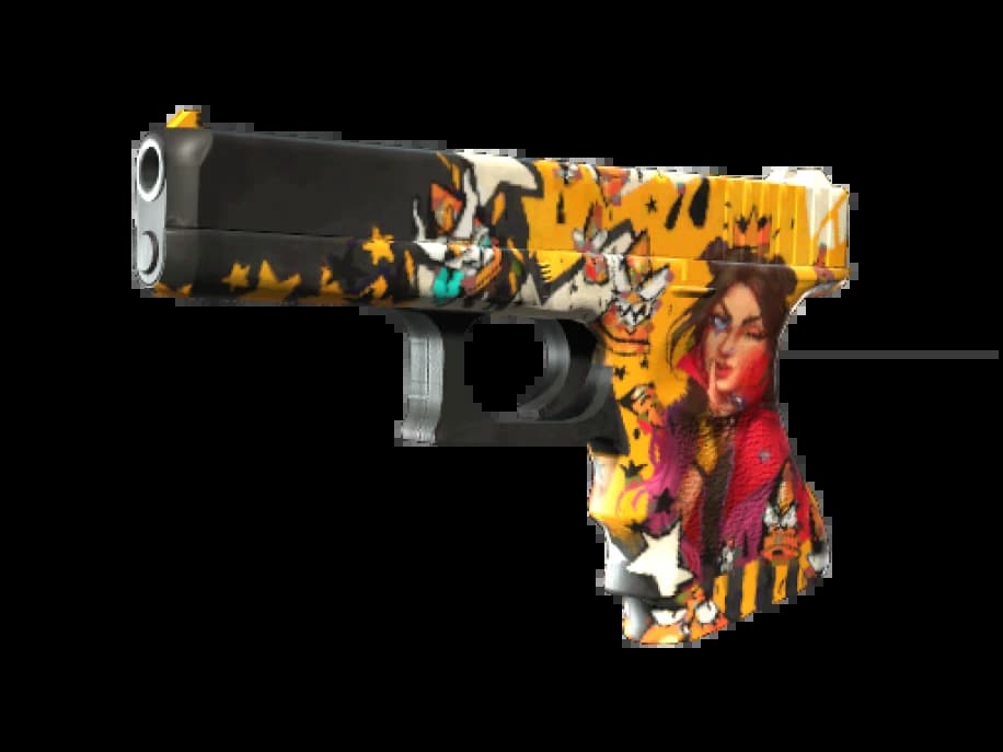 StatTrak™ Glock-18 | Королева пуль (Немного поношенное)