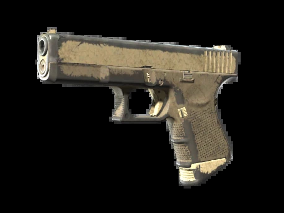 Glock-18 | Песчаные дюны (Закалённое в боях)