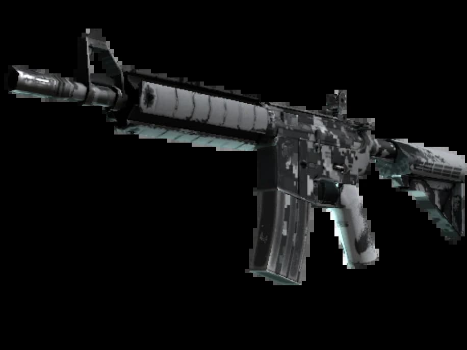 Сувенирный M4A4 | Пиксельный камуфляж «Город» (Поношенное)
