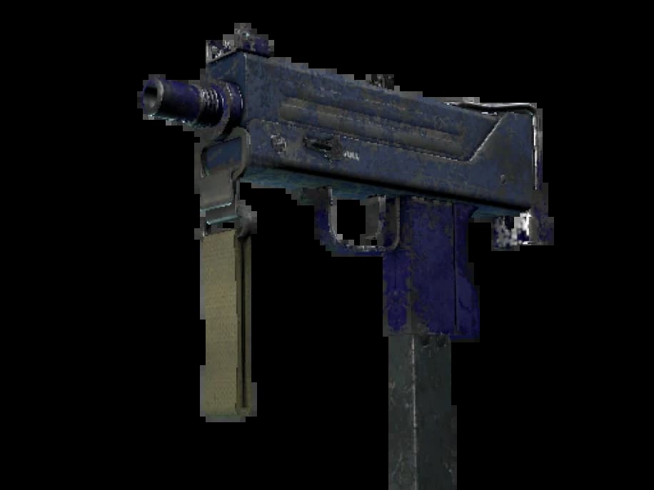 MAC-10 | Индиго (Закалённое в боях)