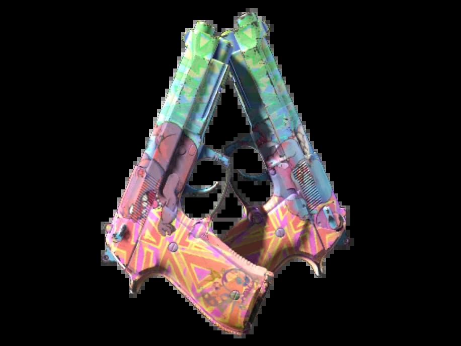 Dual Berettas | Милые ангелочки (После полевых испытаний)