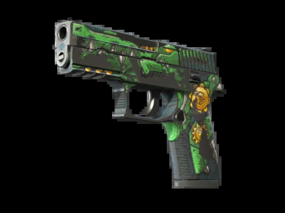 StatTrak™ P250 | Прощальный оскал (Закалённое в боях)