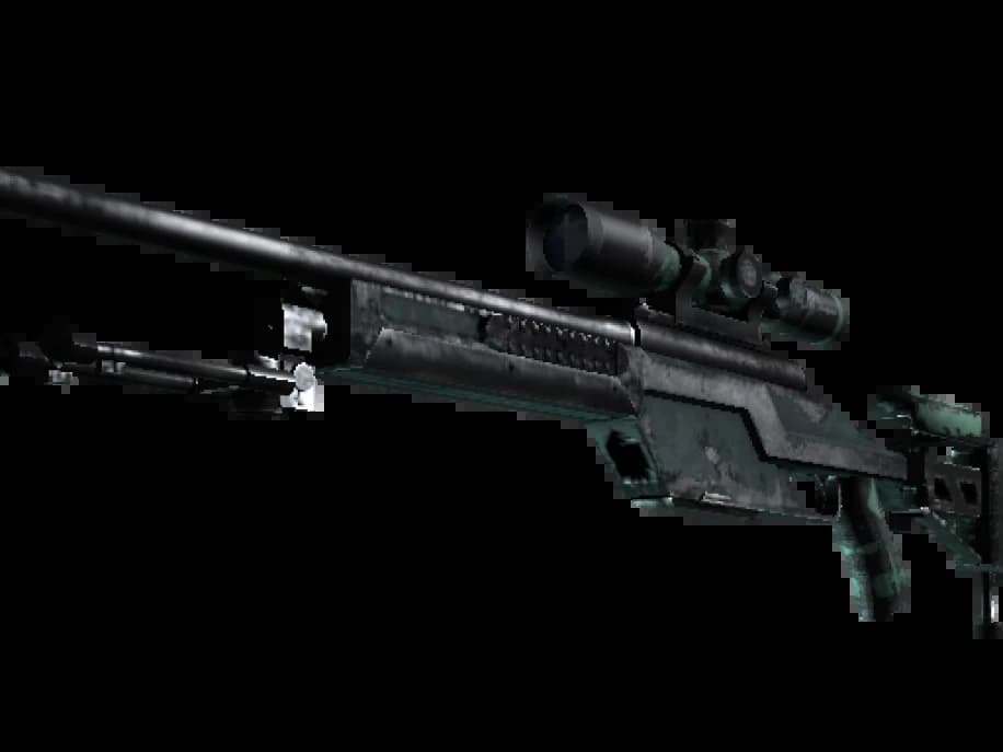 Сувенирный SSG 08 | Голубая хвоя (Закалённое в боях)