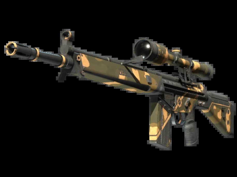 StatTrak™ G3SG1 | Чёрный песок (Поношенное)