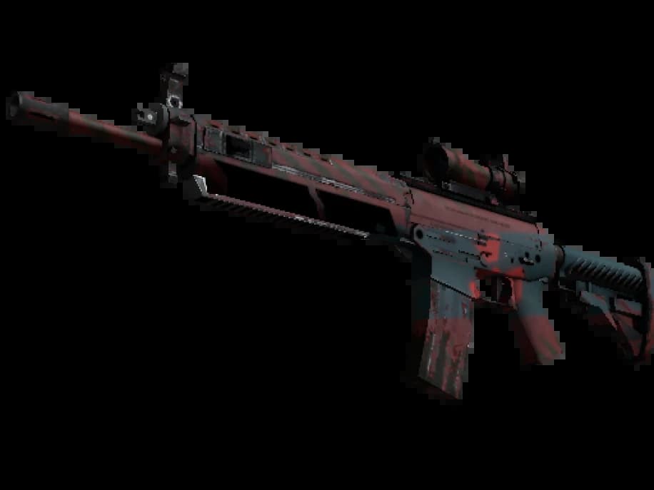 Сувенирный SG 553 | Радиоактивные осадки (Поношенное)