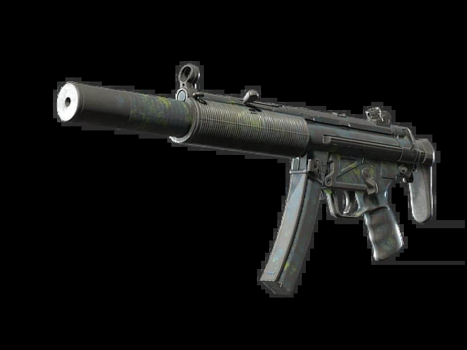 MP5-SD | Lime Hex (Закалённое в боях)