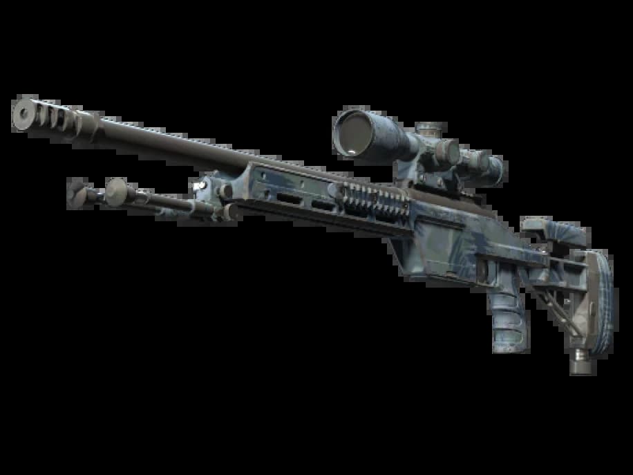 Сувенирный SSG 08 | Тропическая гроза (Поношенное)