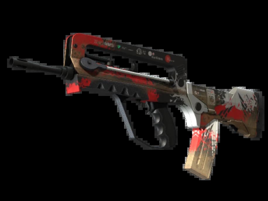 StatTrak™ FAMAS | Защитный каркас (Прямо с завода)