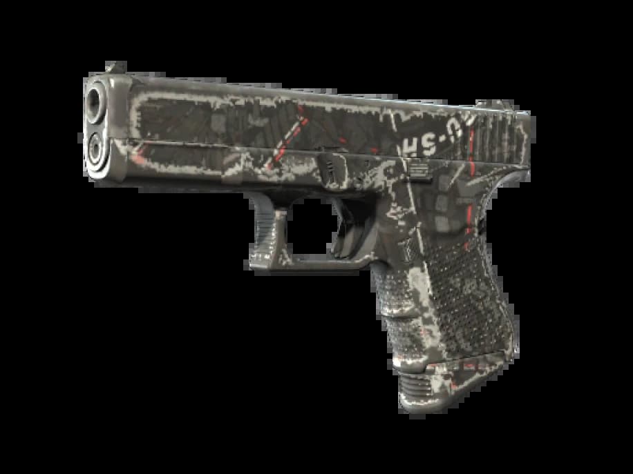Сувенирный Glock-18 | Красные покрышки (Поношенное)