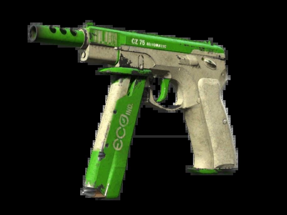 StatTrak™ CZ75-Auto | Эко (Закалённое в боях)