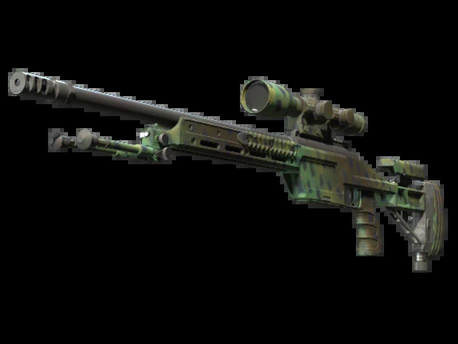 Сувенирный SSG 08 | Тропическая штриховка (Прямо с завода)