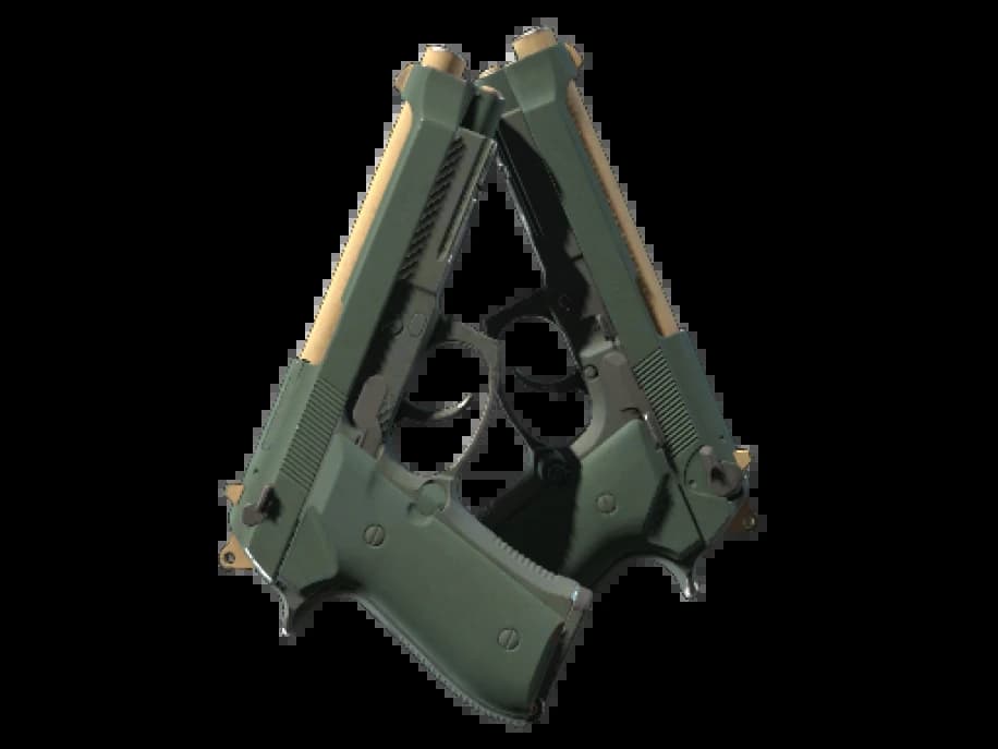 Dual Berettas | Наемник (Поношенное)