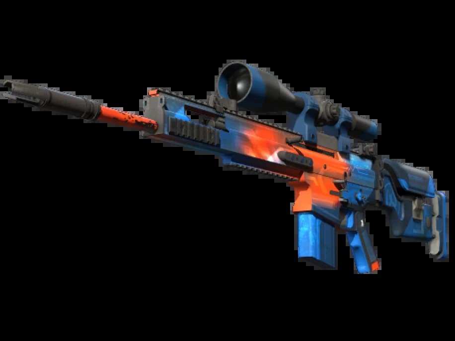 StatTrak™ SCAR-20 | Кардио (Немного поношенное)