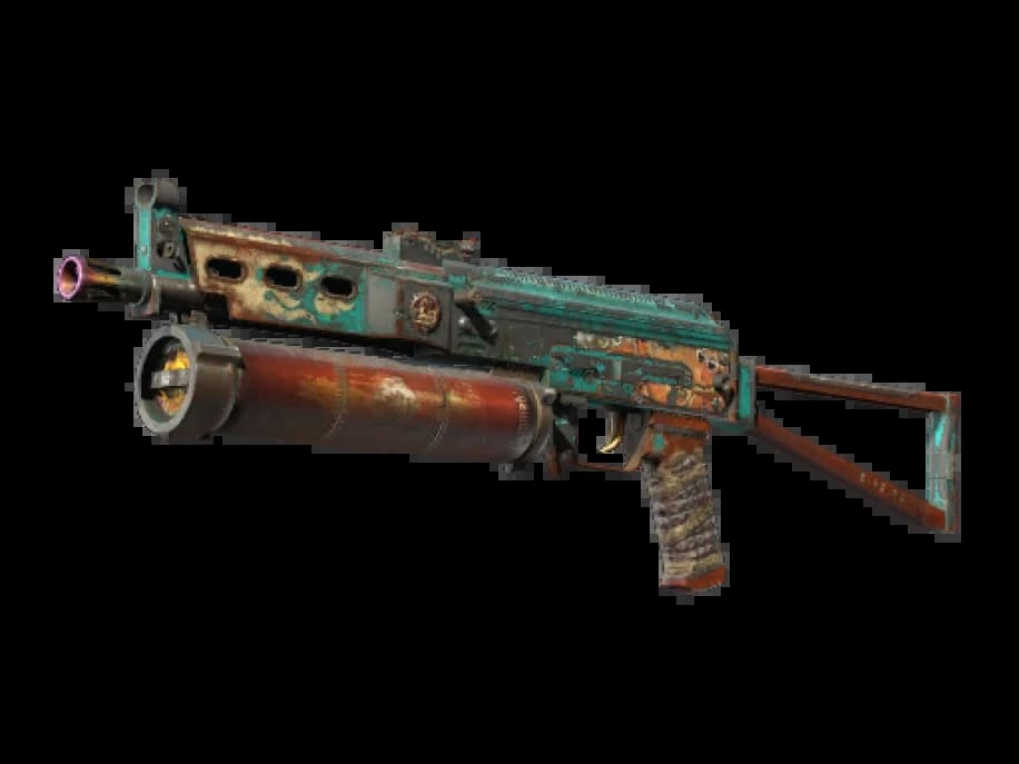 StatTrak™ ПП-19 «Бизон» | Эмбарго (Закалённое в боях)