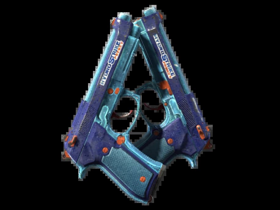 StatTrak™ Dual Berettas | Гидрострелы (Закалённое в боях)