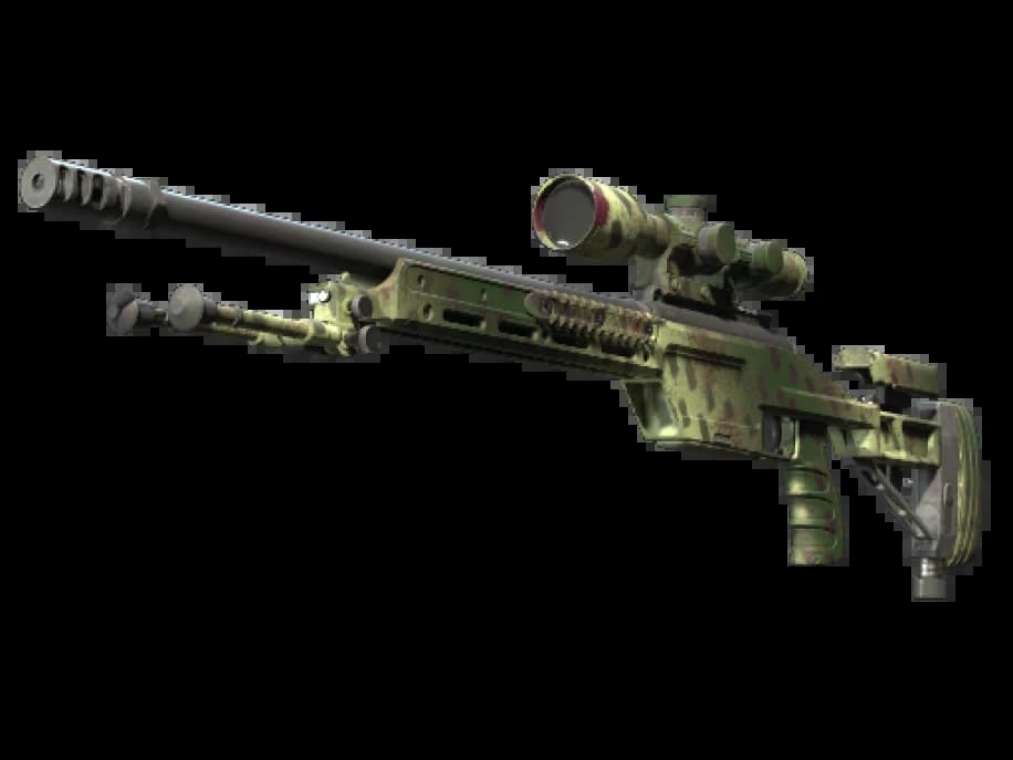 SSG 08 | Лишайниковая штриховка (Прямо с завода)