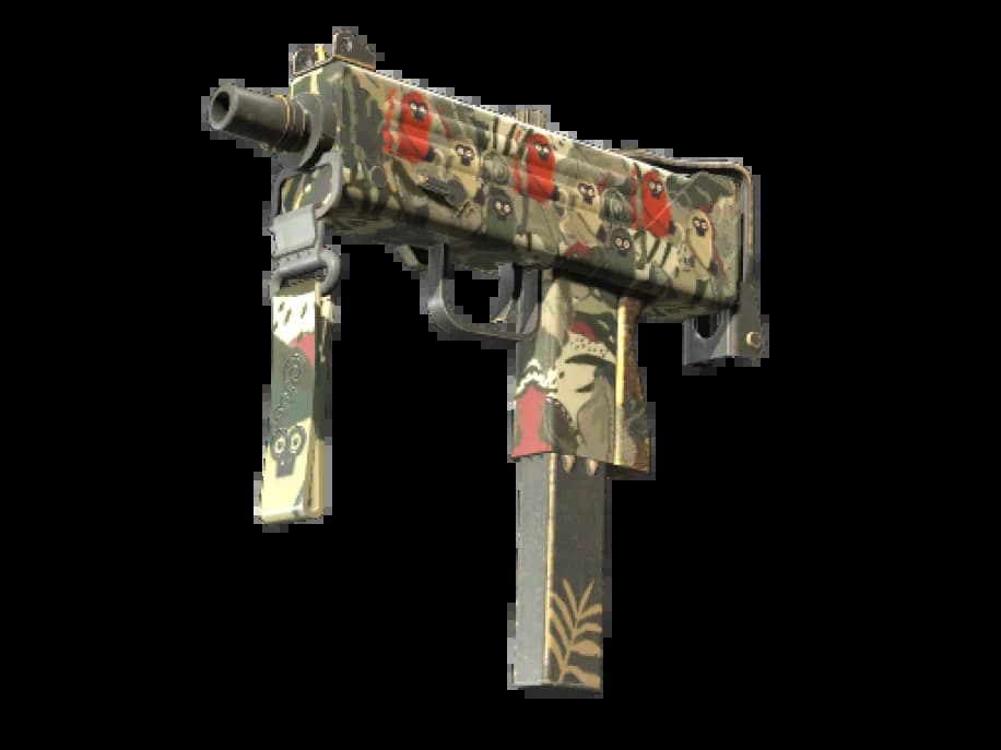 StatTrak™ MAC-10 | Обезьяний камуфляж (Прямо с завода)