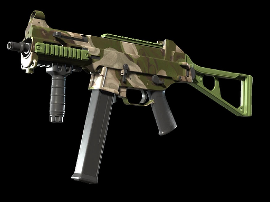 UMP-45 | Green Swirl (Прямо с завода)